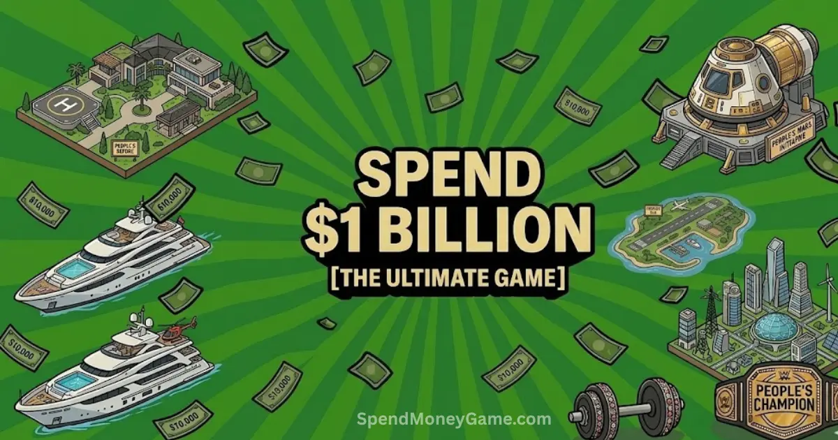 Spend 1 Billion Game - Interactive Simulator