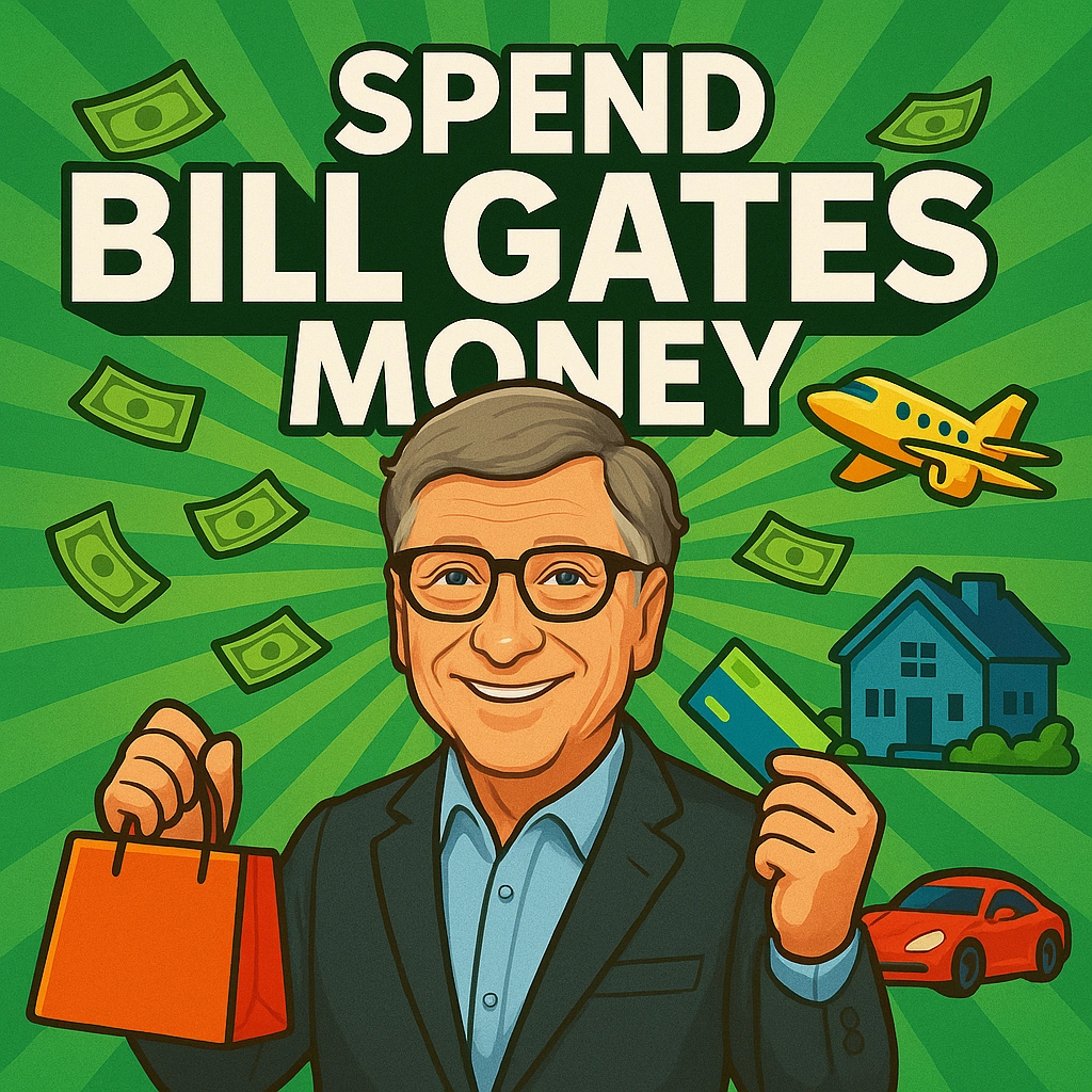Spend Bill Gates Money – Simulator