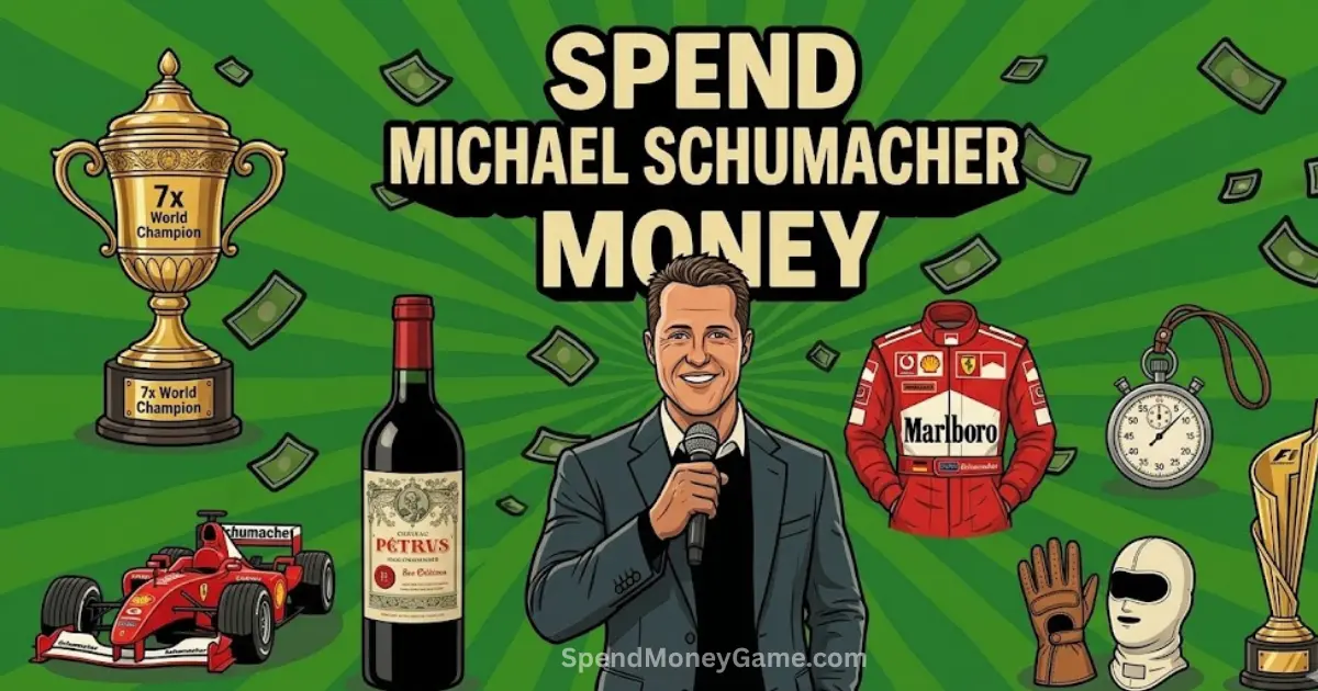Spend Michael Schumacher Money - Interactive Simulator