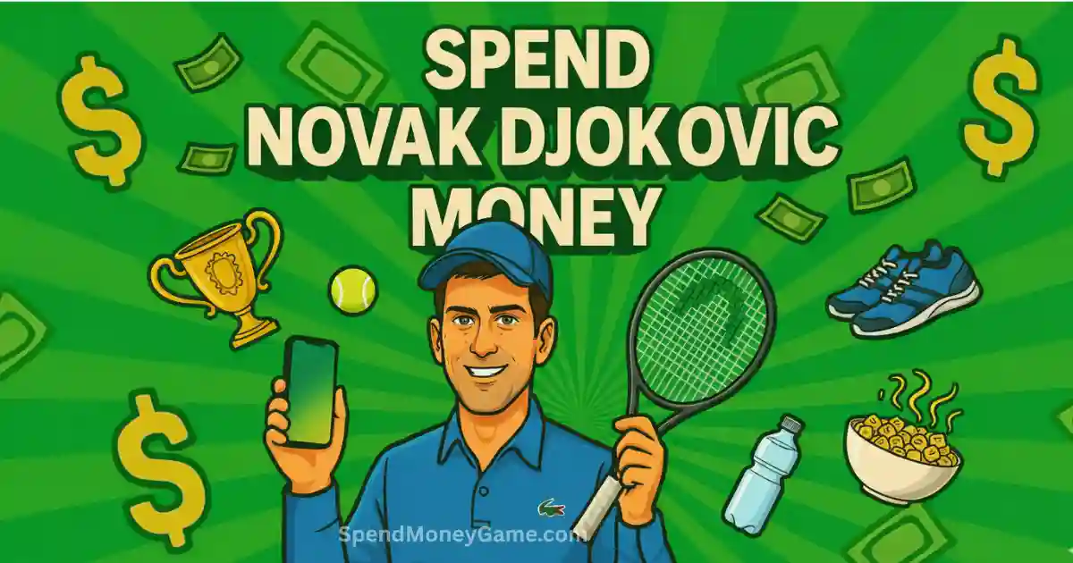 Spend Novak Djokovic Money - Interactive Simulator